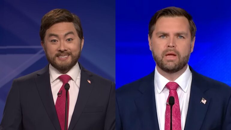 Bowen Yang mocks JD Vance in ‘SNL’ skit