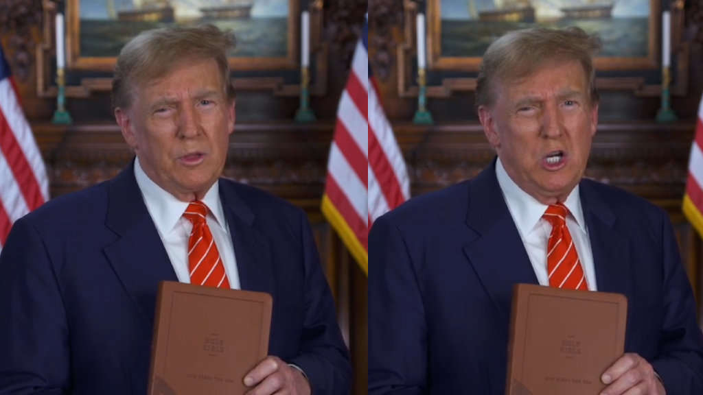 Trump’s ‘God Bless the USA’ Bibles found to be printed in China