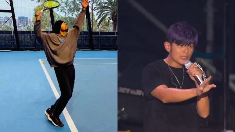 Jay Chou is giving away concert tickets to fans who show him ‘weird and rare’ tennis rackets