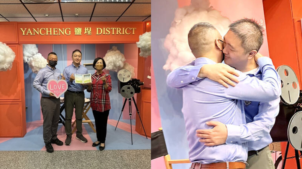 Taiwan registers its first cross-strait same-sex marriage