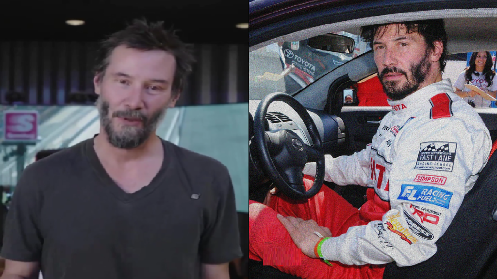 Never too old: Keanu Reeves returns to racing at age 60