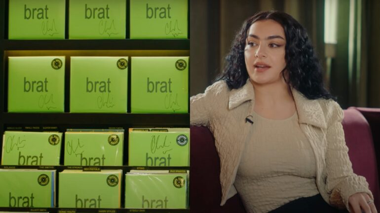 Charli XCX reveals how she chose iconic green text cover for ‘Brat’