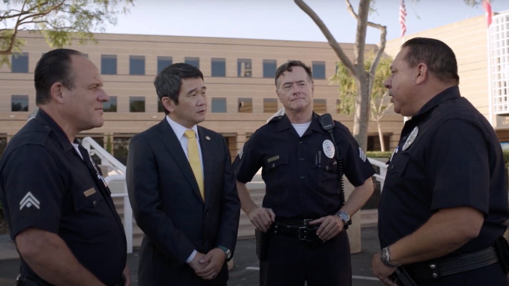 Suspect arrested in connection to racial slurs painted on California state senator’s campaign signs