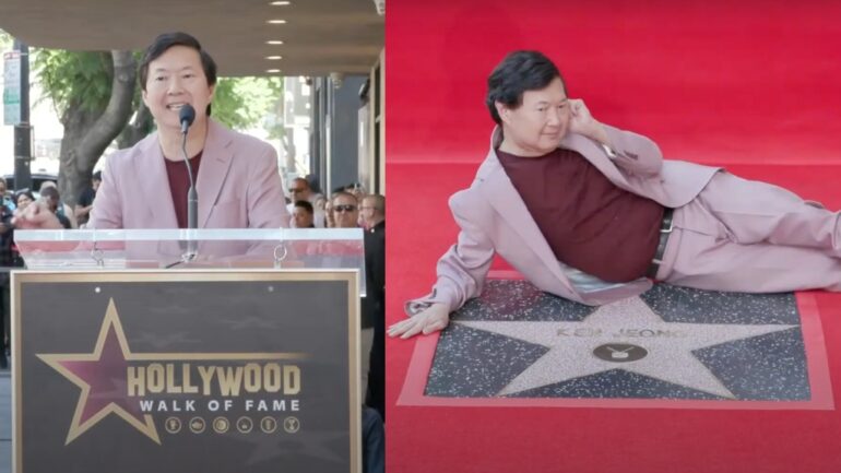 Ken Jeong honored with Hollywood Walk of Fame star