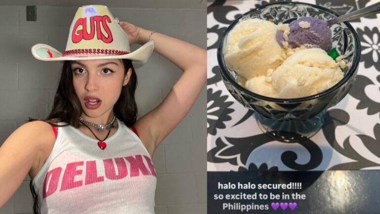 Olivia Rodrigo celebrates her 1st Philippines visit with halo-halo
