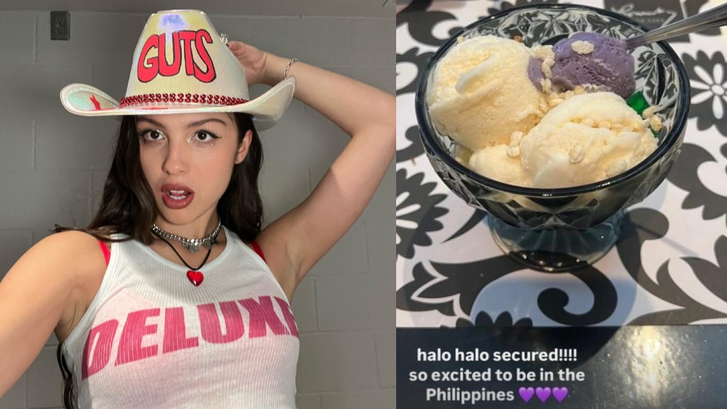 Olivia Rodrigo celebrates her 1st Philippines visit with halo-halo