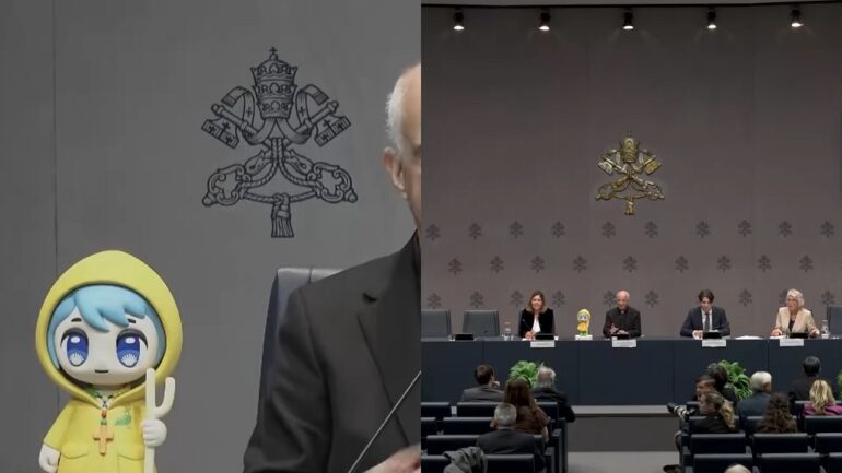 Anime is so popular that the Vatican has created its own anime-inspired mascot