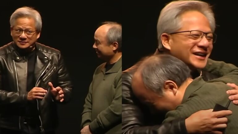 Watch: Jensen Huang reminds SoftBank’s CEO he missed a $160 billion opportunity