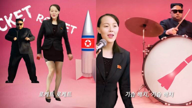 Deepfake ‘Kim Jong-un’ sings ‘Roketeu Roketeu’ in viral ‘APT.’ parody