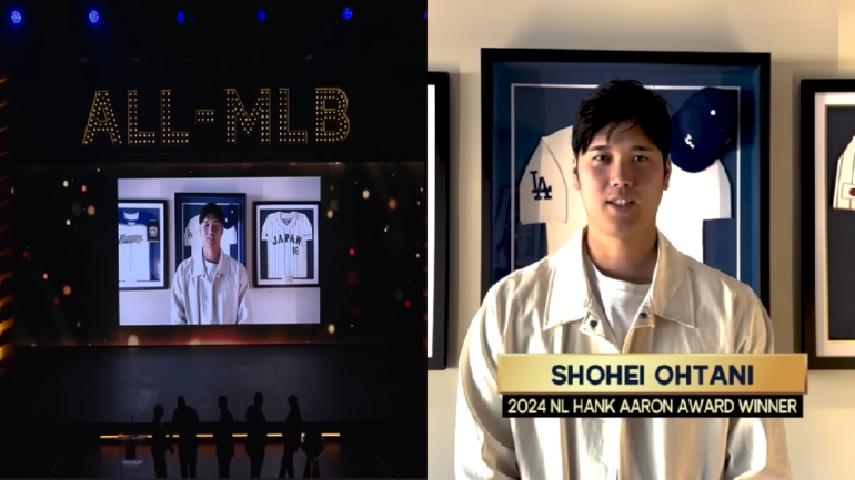 Shohei Ohtani adds to GOAT argument with 2nd Hank Aaron award