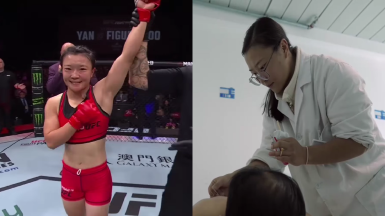 Rising UFC star who is also a full-time doctor says parents unaware of her MMA career