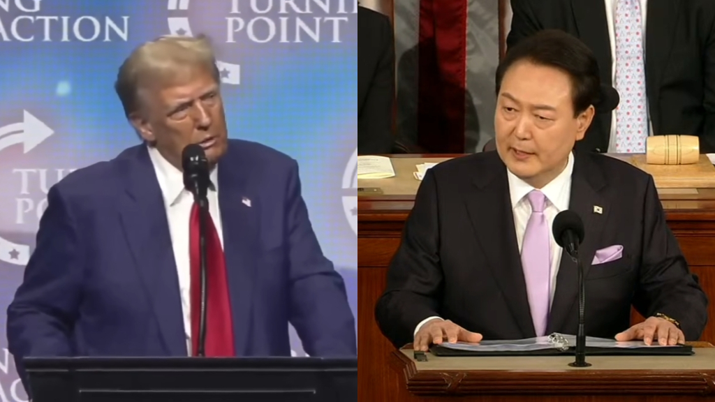 South Korean President Yoon Suk Yeol practices golf to prepare for Trump
