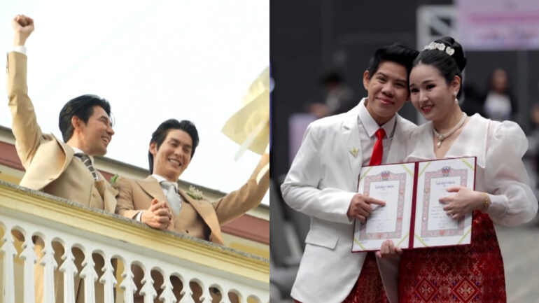Nearly 2,000 couples tie the knot as Thailand approves same-sex marriage