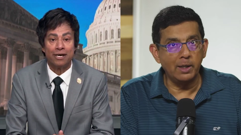 Rep. Shri Thanedar rebukes Dinesh D’Souza for mocking his Indian heritage and accent