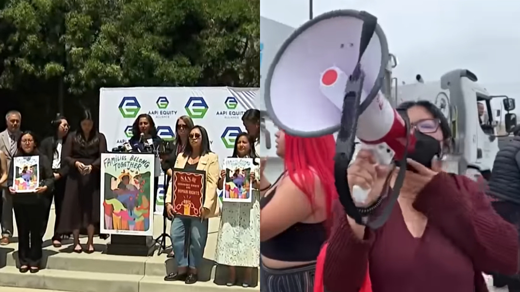 Asian Americans express solidarity with Latinos amid ICE raids in Los Angeles