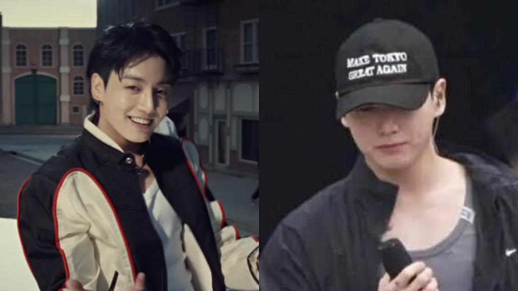 BTS グクミンギュ  TOKYO 原宿 CAP キャップ Jungkook customized Calvin Klein's cap with TOKYO in the center