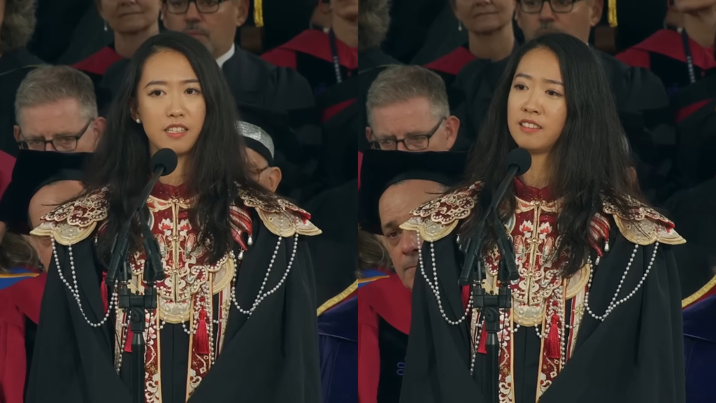 Chinese Harvard graduate’s speech sparks conservative controversy