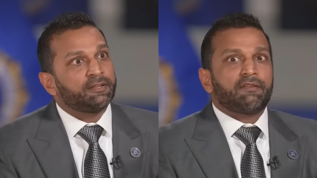 Kash Patel’s jail threat to ICE protesters draws accusations of hypocrisy