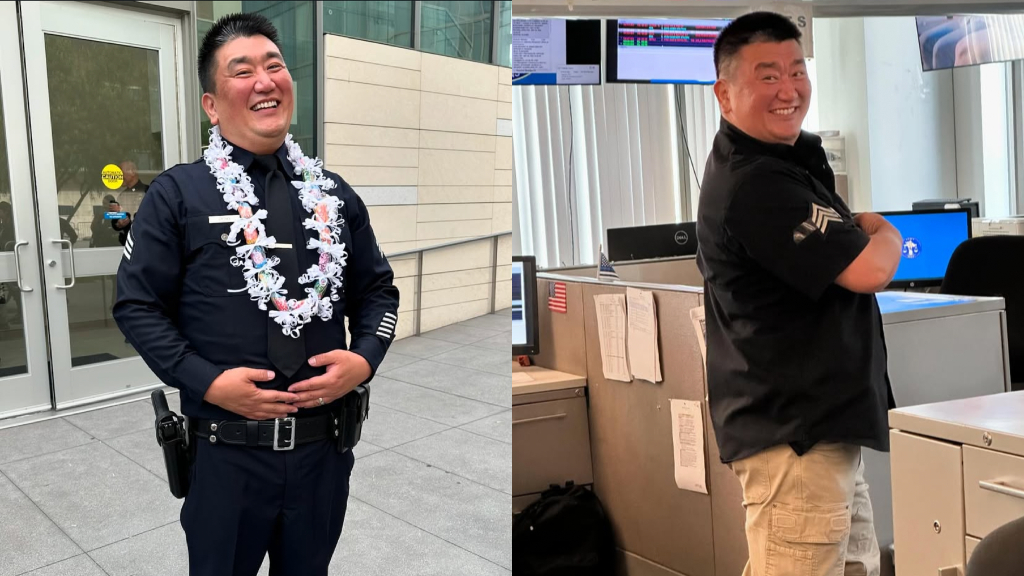 ‘Hero’ LAPD sergeant fatally struck by vehicle while responding to crash