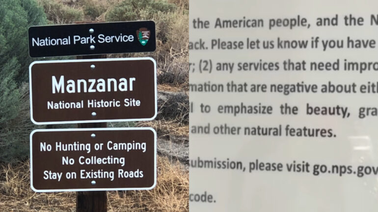 Visitors to WWII Japanese American incarceration sites urged to report ‘negative’ US history narratives