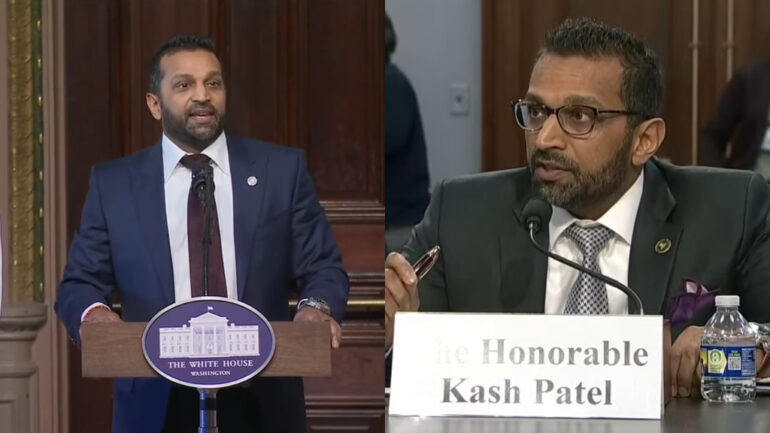Kash Patel takes heat as Trump admin battles Epstein files firestorm