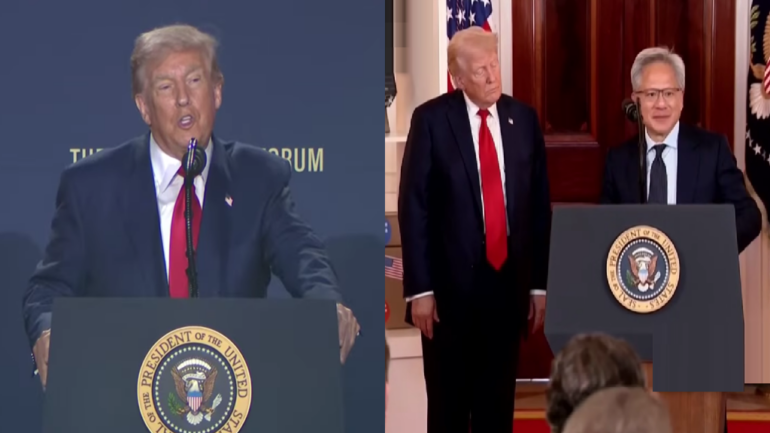 Trump reveals he wanted to break up Nvidia before learning about Jensen Huang