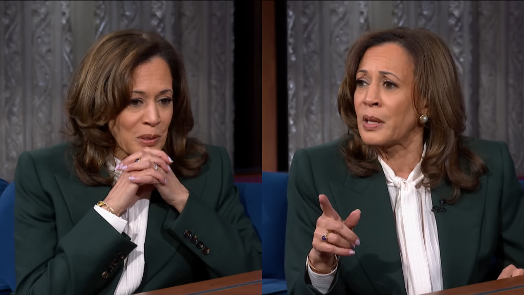 Kamala Harris raises alarm about ‘broken’ US democracy