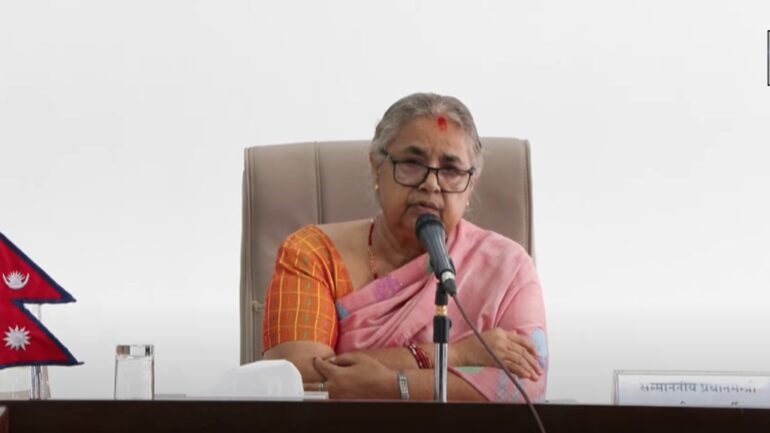 Nepal names its 1st female prime minister