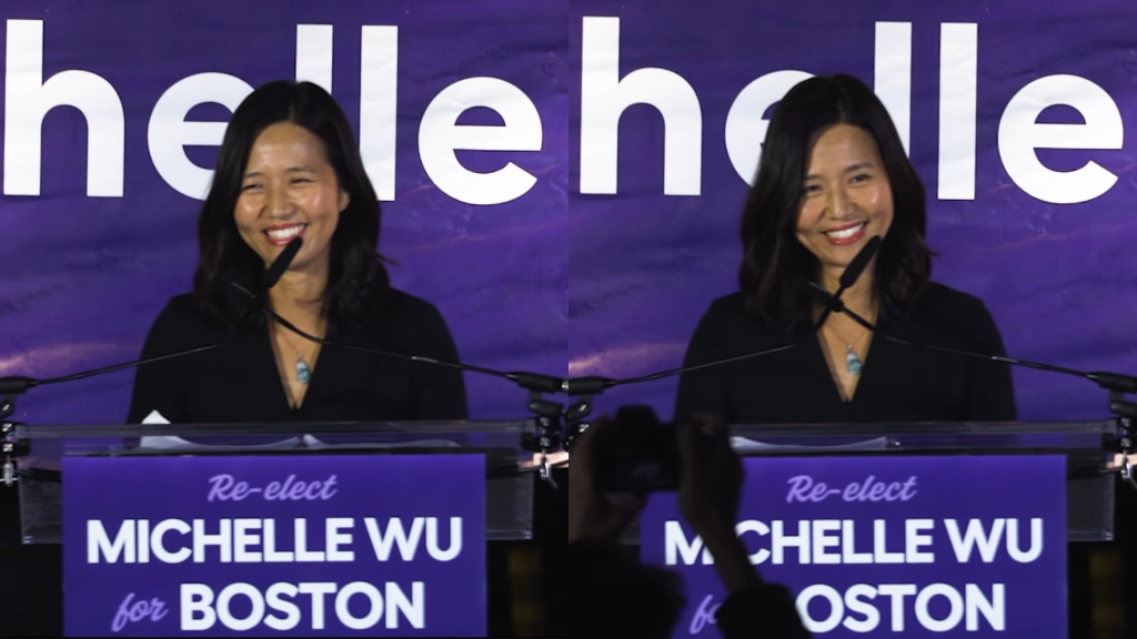 Boston’s Wu cruises to November election
