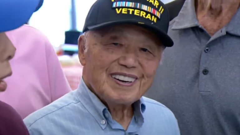 WWII vet in Sacramento celebrates 100th birthday