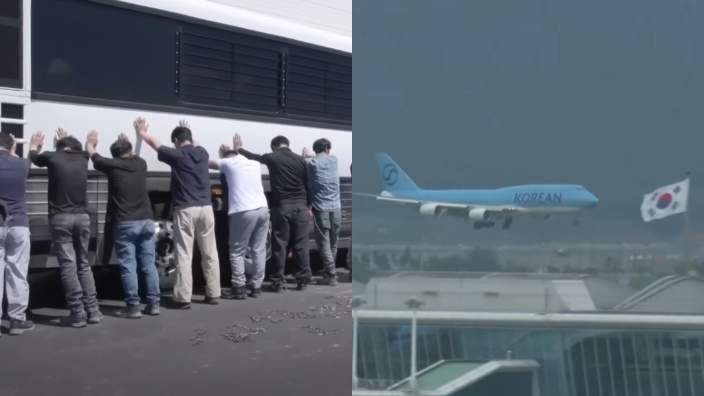 South Korean workers return home after Georgia Hyundai raid