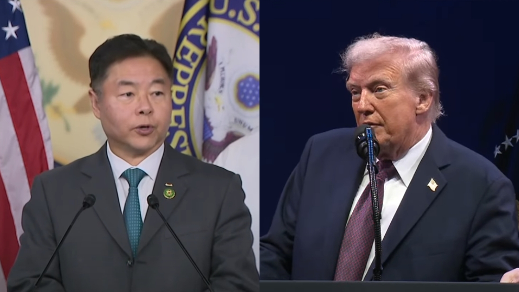 ‘Trump’s economy sucks’: Rep. Lieu slams admin on economy, civil rights