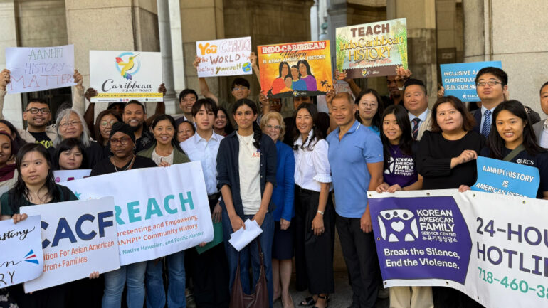 Asian American leaders urge New York governor to sign AANHPI education bill