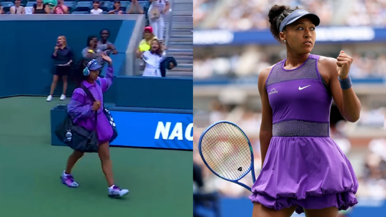 Naomi Osaka embraces positive outlook in US Open return despite semifinal exit