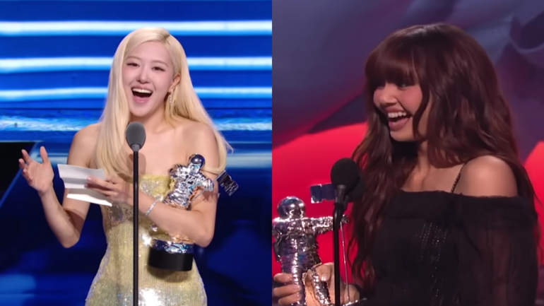 Blackpink’s Rosé and Lisa earn landmark solo wins at 2025 MTV VMAs