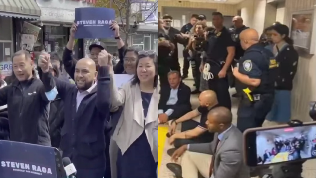 FilAm assemblyman Steven Raga among 71 arrested at Manhattan ICE protest