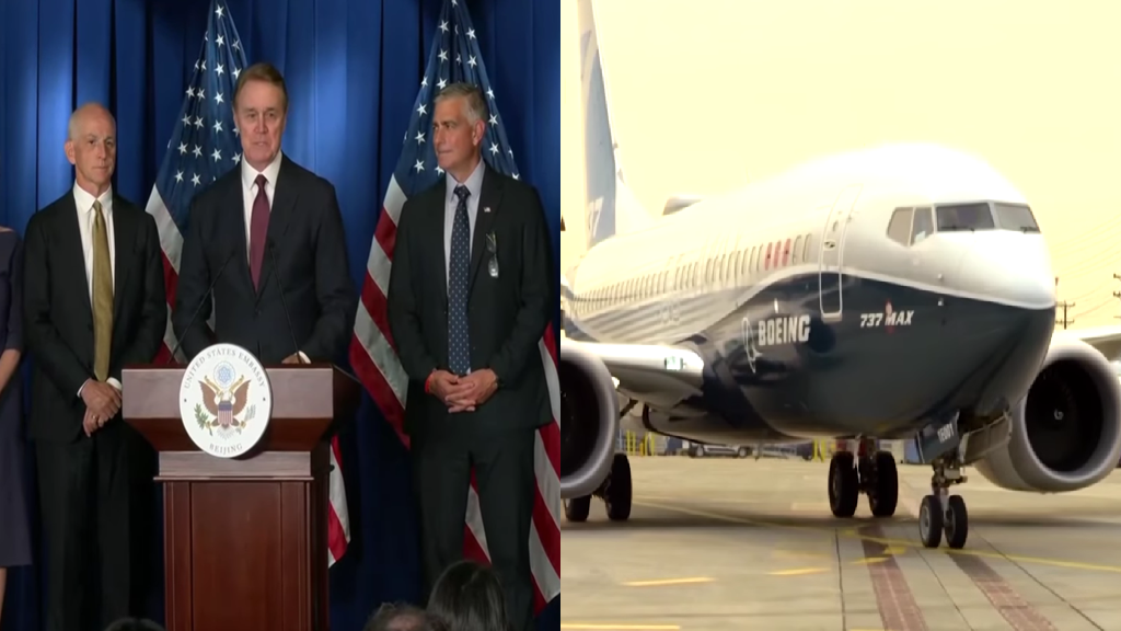 US lawmaker calls for restrictions on Chinese flights