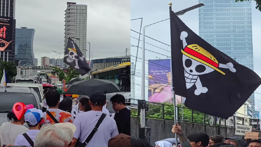 ‘One Piece’ pirate flag rises as banner of dissent across Asia
