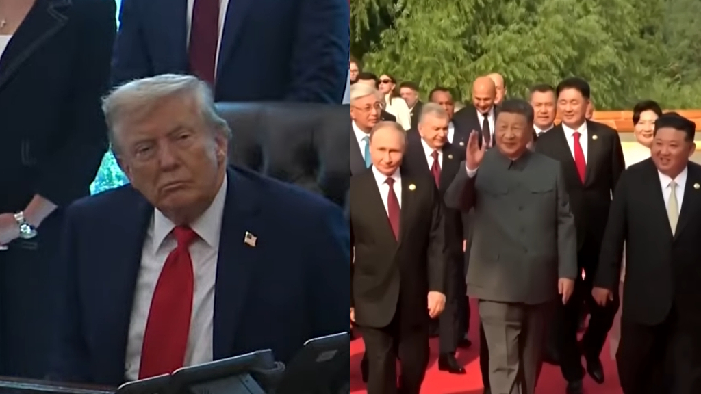 China signals new world order as Trump brushes off ‘conspiracy’