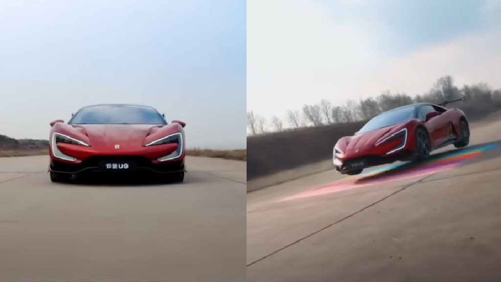 Chinese supercar sets EV speed world record