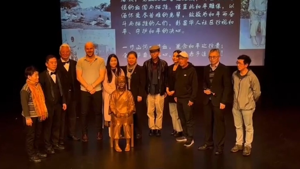 Australia’s 1st Chinese comfort women statue languishes in garage out of public view