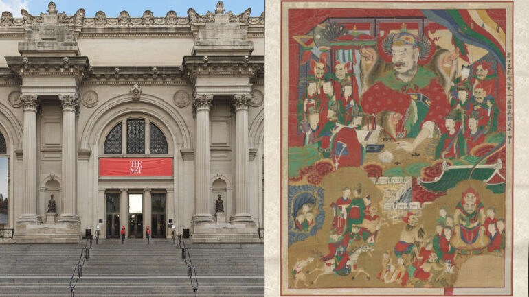 Met Museum returns 18th Century Buddhist painting to South Korea