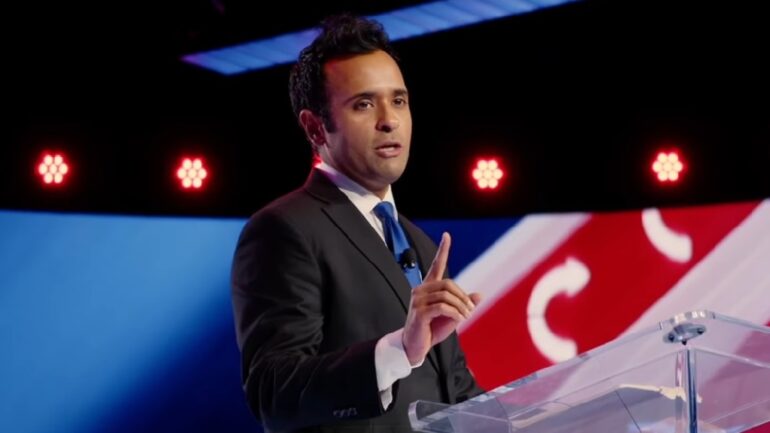 Ramaswamy condemns GOP intolerance at Turning Point USA conference