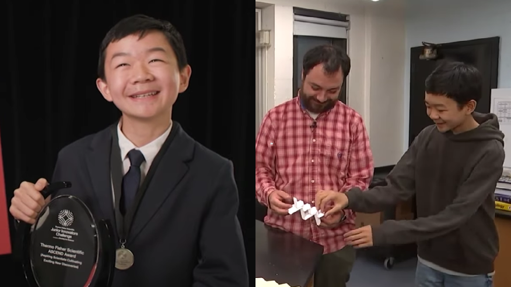 NYC teen turns origami into award-winning disaster relief innovation