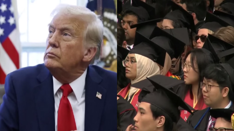International students self-censor amid fear of visa consequences, survey finds