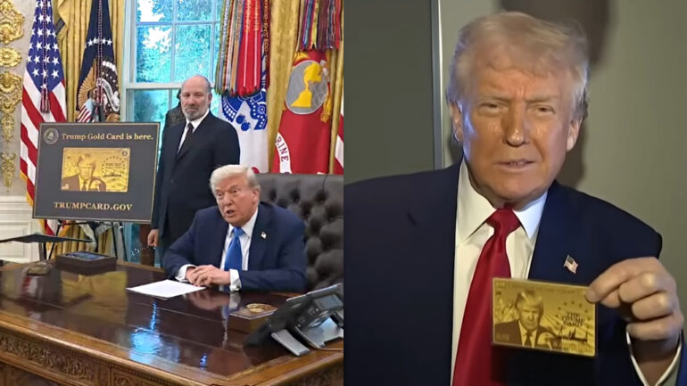 Trump launches ‘gold card’ visa that fast-tracks immigration for the rich