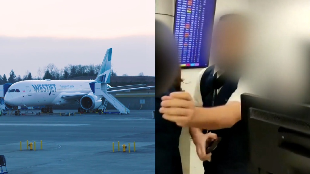 WestJet agent accused of ripping up boarding passes, striking senior in check-in dispute