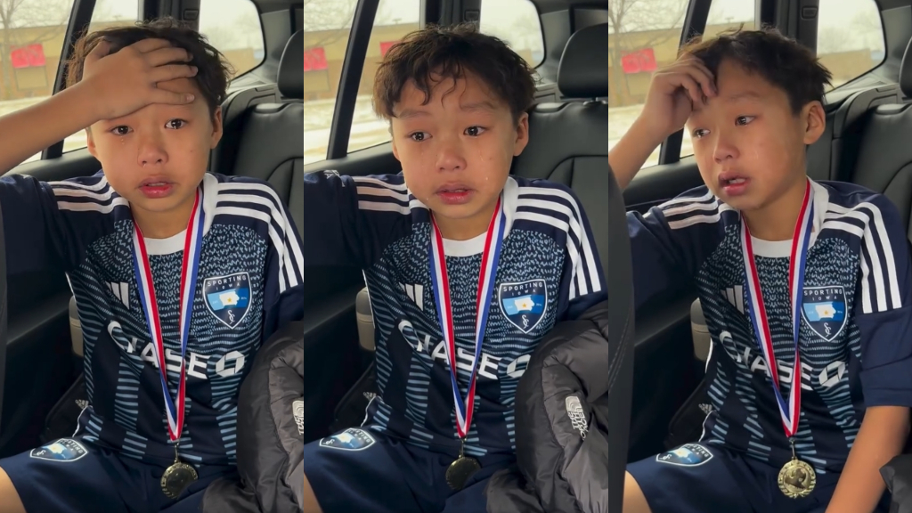 Asian American boy breaks down after bully says Trump will get him