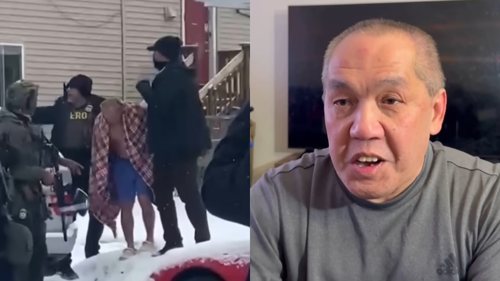 ICE just forced an Asian US citizen in his underwear out of his Minnesota home at gunpoint. You could be next
