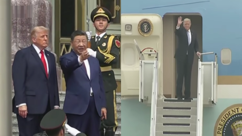 Despite tech billionaire entourage, Trump leaves Beijing empty-handed
